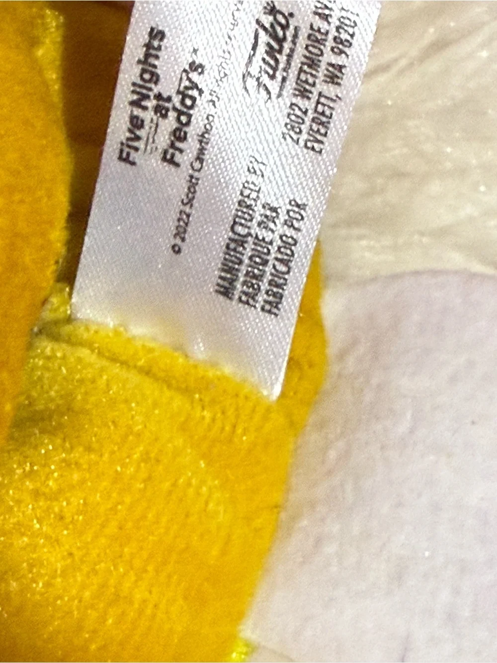 Funko bright yellow